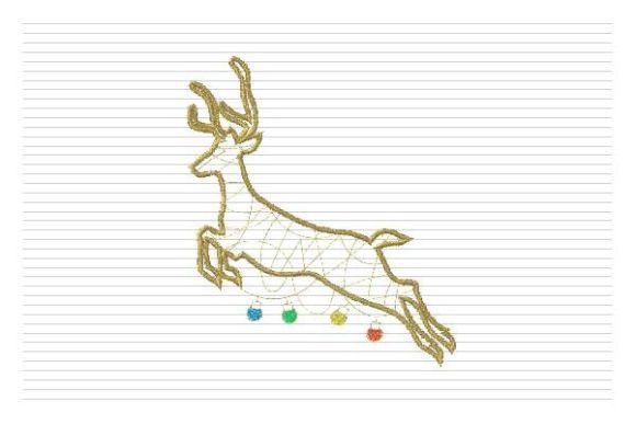 Christmas Deer Jump Embroidery Review