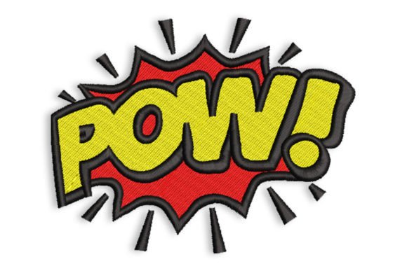 Comic POW Embroidery Review