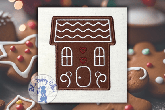 Gingerbread House Embroidery