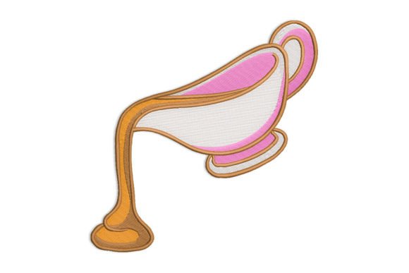 Gravy Boat Embroidery Design
